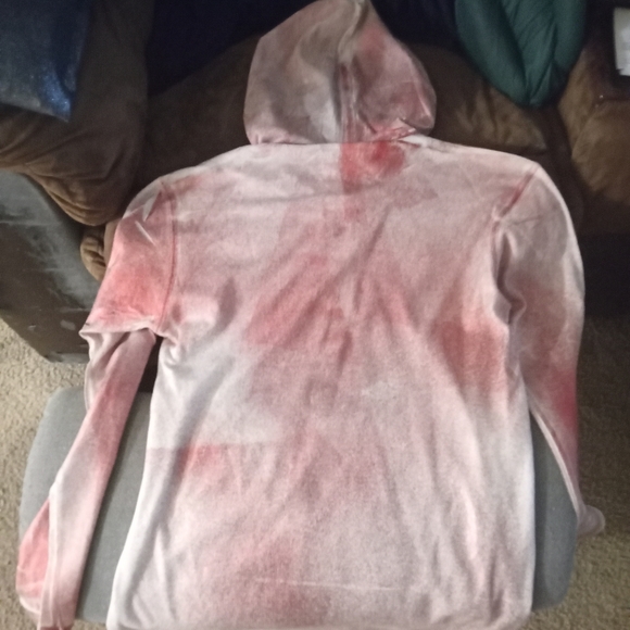 Men's shiny red shirt - Picture 4 of 8